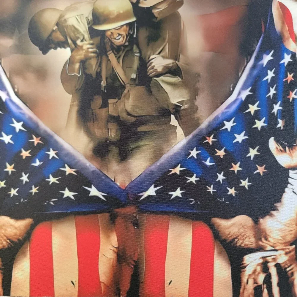 Army Soldier Computer Mouse Pad